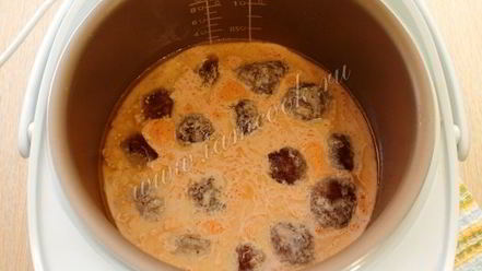 Рецепт фрикаделек в томатно-сметанном соусе