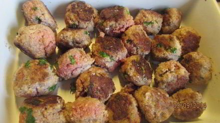 Рецепт фрикаделек, запеченных с овощами