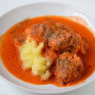 Рецепт Говяжьих фрикаделек в томатном соусе