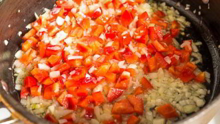 Рецепт карри с фрикадельками и сладким перцем