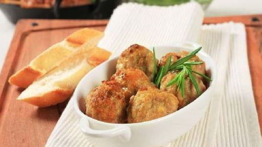 Рецепт куриных фрикаделек с маринованными грибами