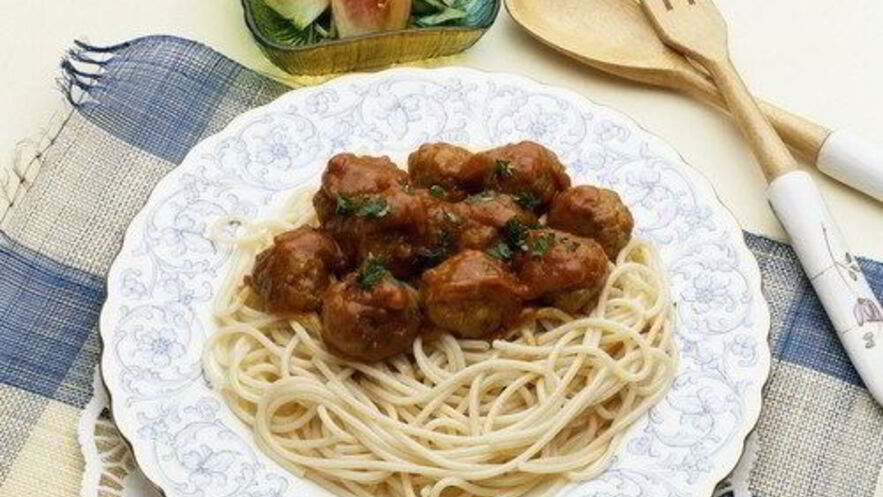 Рецепт куриных фрикаделек в соевом соусе