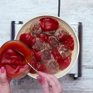 Рецепт Кускуса с фрикадельками