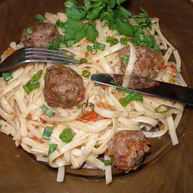 Рецепт Макарон с фрикадельками в духовке