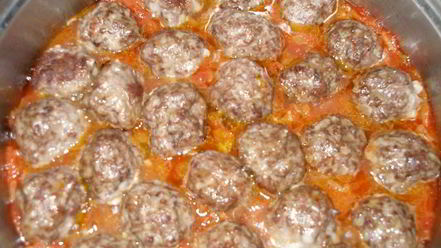 Рецепт макарон с фрикадельками в духовке