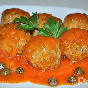 Рецепт Мексиканских фрикаделек в томатном соусе