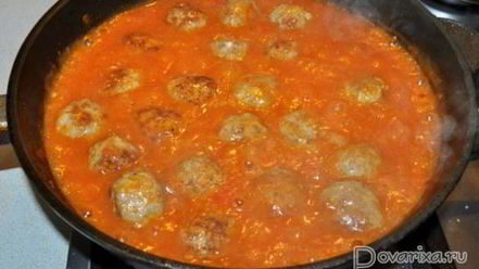 Рецепт мексиканских фрикаделек в томатном соусе