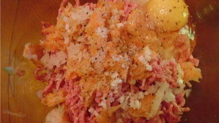 Рецепт мяса-овощных фрикадельки для заморозки