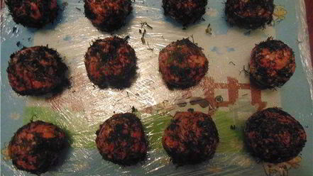 Рецепт мяса-овощных фрикадельки для заморозки