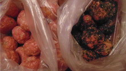 Рецепт мяса-овощных фрикадельки для заморозки