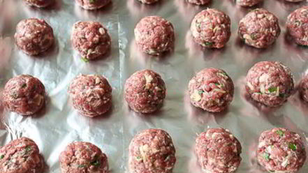 Рецепт пасты с фрикадельками в овощном соусе