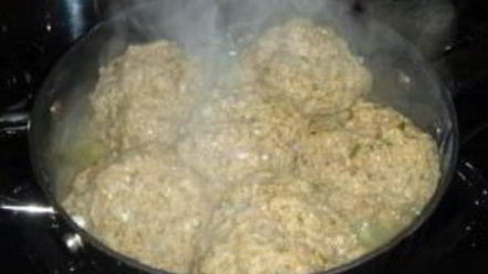 Рецепт пьяных фрикаделек