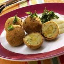 Рецепт Рыбных фрикаделек с манговой начинкой