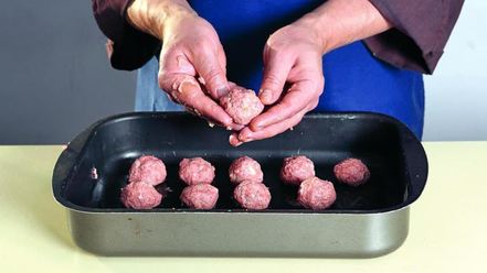 Рецепт шашлычков с фрикадельками в соусе терияки