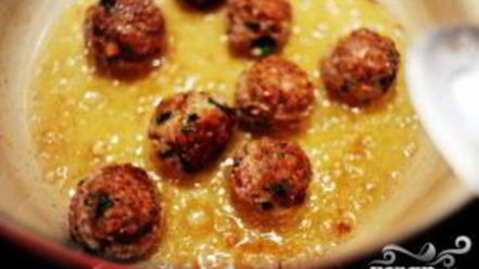 Рецепт спагетти с фрикадельками