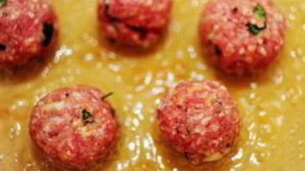 Рецепт спагетти с фрикадельками