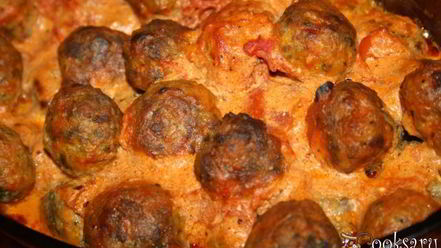 Рецепт запеченных фрикаделек для дружной компании