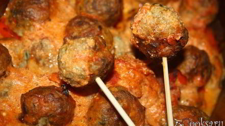 Рецепт запеченных фрикаделек для дружной компании