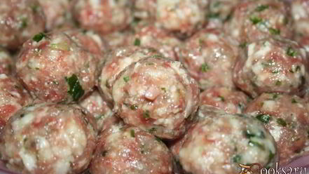 Рецепт запеченных фрикаделек для дружной компании