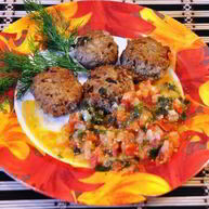 Рецепт Жареных фрикаделек с томатным соусом