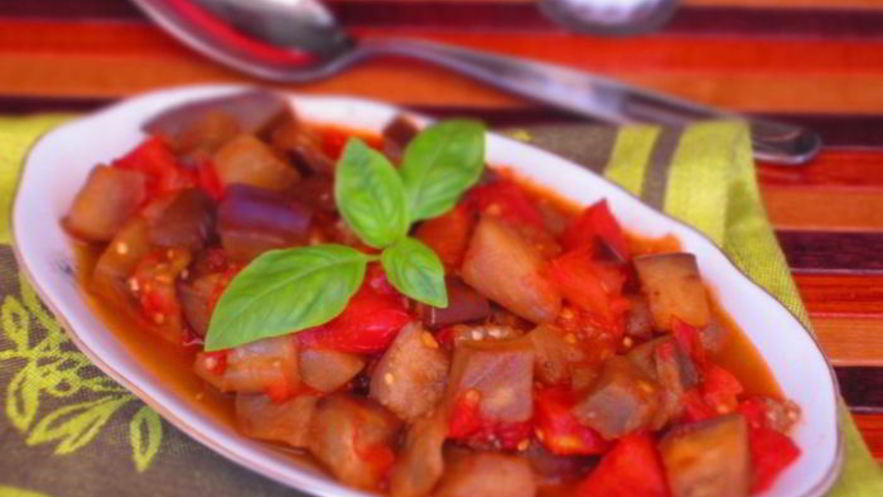 Рецепт гарнира из баклажанов