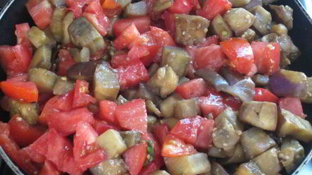 Рецепт гарнира из баклажанов