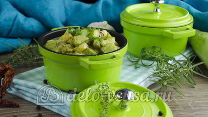 Рецепт Гарнира из кабачков