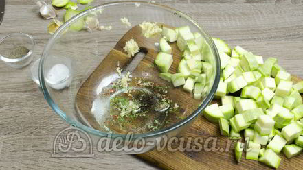 Рецепт гарнира из кабачков