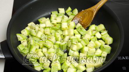 Рецепт гарнира из кабачков