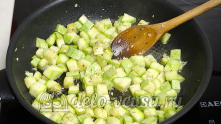 Рецепт гарнира из кабачков