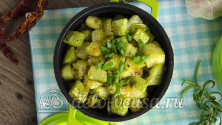 Рецепт гарнира из кабачков