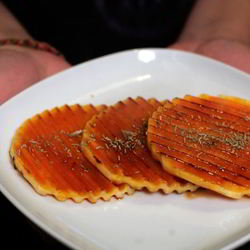 Рецепт Гарнира из медовой тыквы