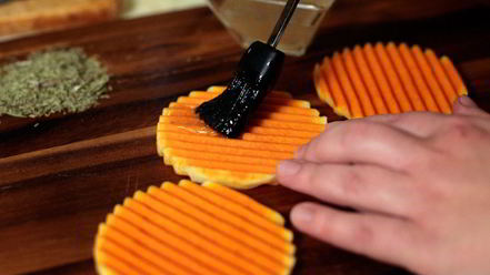 Рецепт гарнира из медовой тыквы