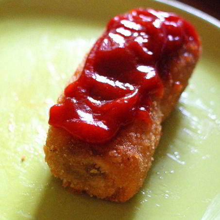 Рецепт Блинных крокетов с мясом