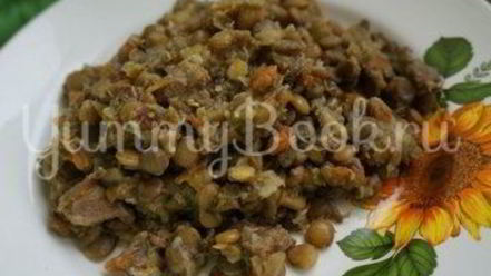 Рецепт чечевицы с индейкой и овощами в мультиварке