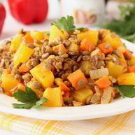 Рецепт Чечевицы с тыквой