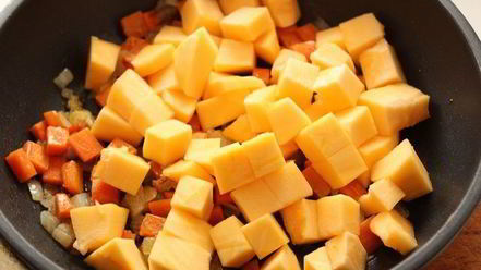 Рецепт чечевицы с тыквой