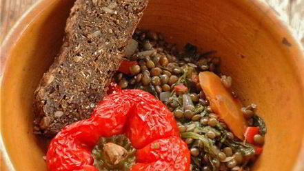 Рецепт французской чечевицы