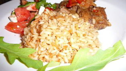 Рецепт гавайского риса с индюшатиной