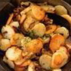 Рецепт Картофеля лионез