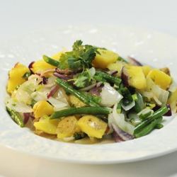 Рецепт Картофеля по-домашнему с луком