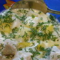 Рецепт Картофеля под молочным соусом