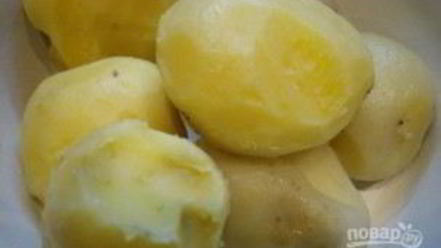 Рецепт картофеля под молочным соусом