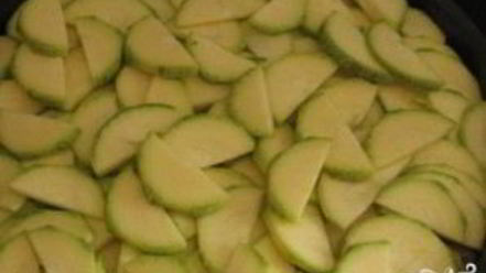 Рецепт картофеля с фаршем и кабачками