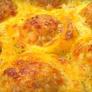 Рецепт Картофеля с фаршем в духовке