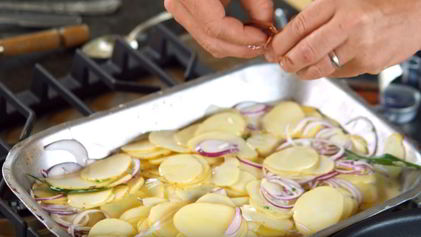 Рецепт Картофеля с луком