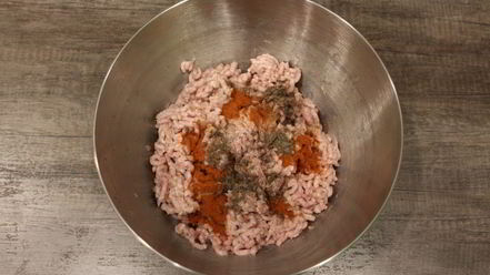 Рецепт картофеля с мясом на шпажках