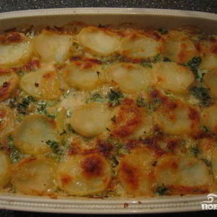 Рецепт Картофеля с плавленым сыром