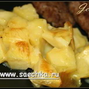 Рецепт Картофеля в соусе альфредо