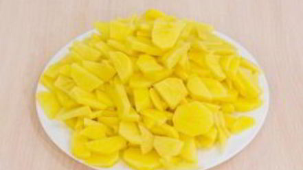 Рецепт картофеля, жаренного с грибами